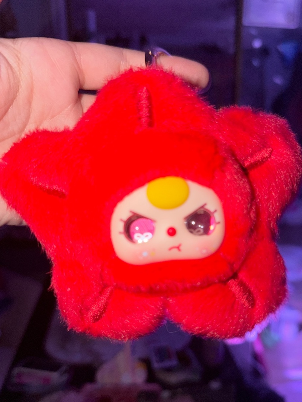 Baby three flower keychain